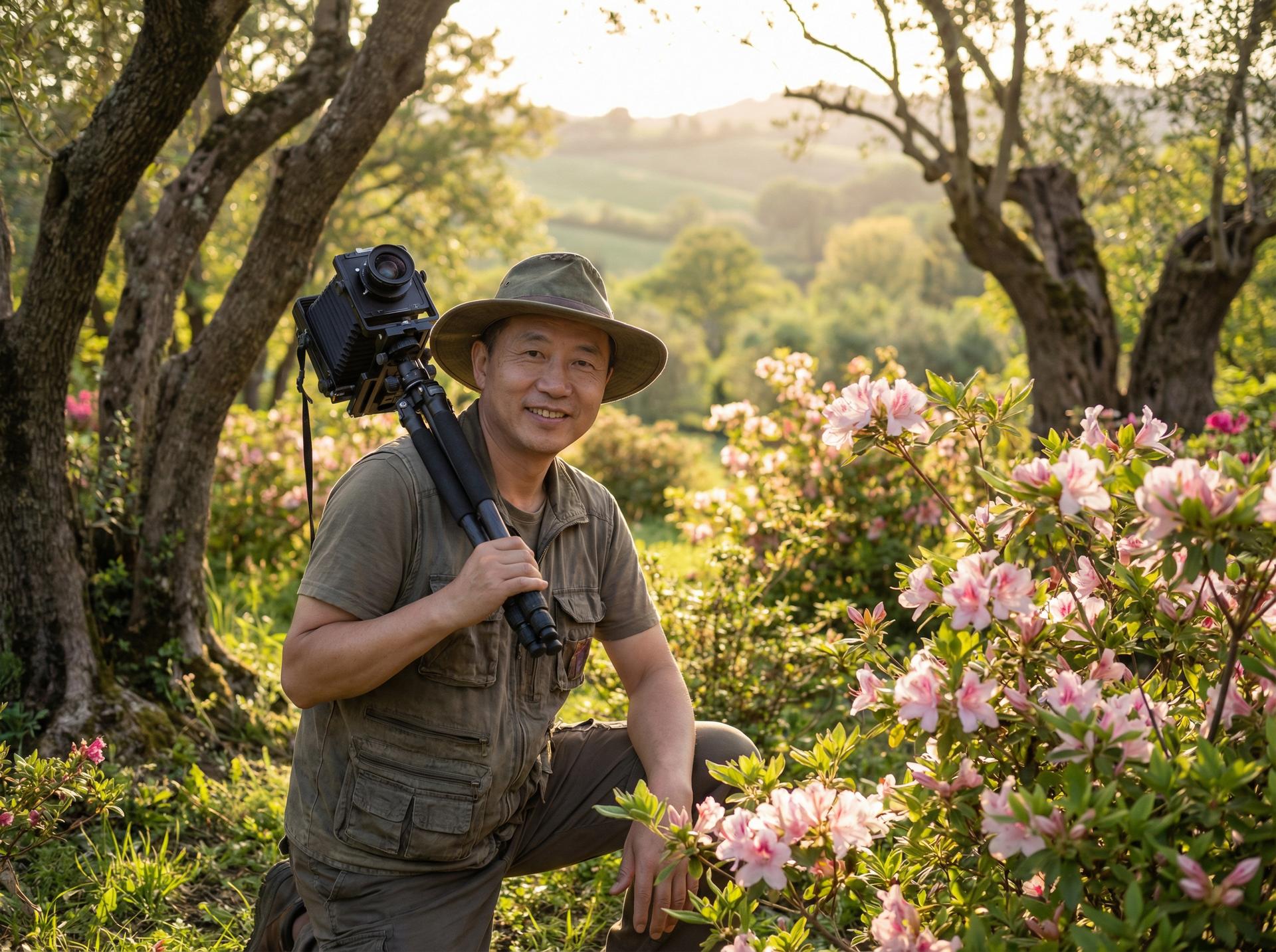 小马拉大车植物视频摄影师张明辉